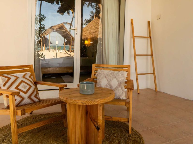 Habitación en la playa con vistas al mar - Estancia de lujo ecológico en Cristal Resort, Zanzíbar 8 1