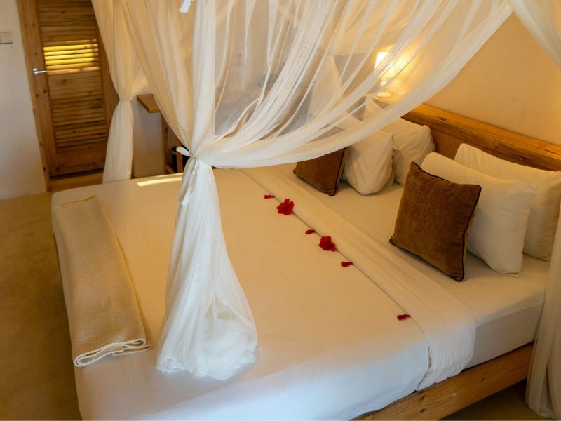 Habitación en la playa con vistas al mar - Estancia de lujo ecológico en Cristal Resort, Zanzíbar 5 4